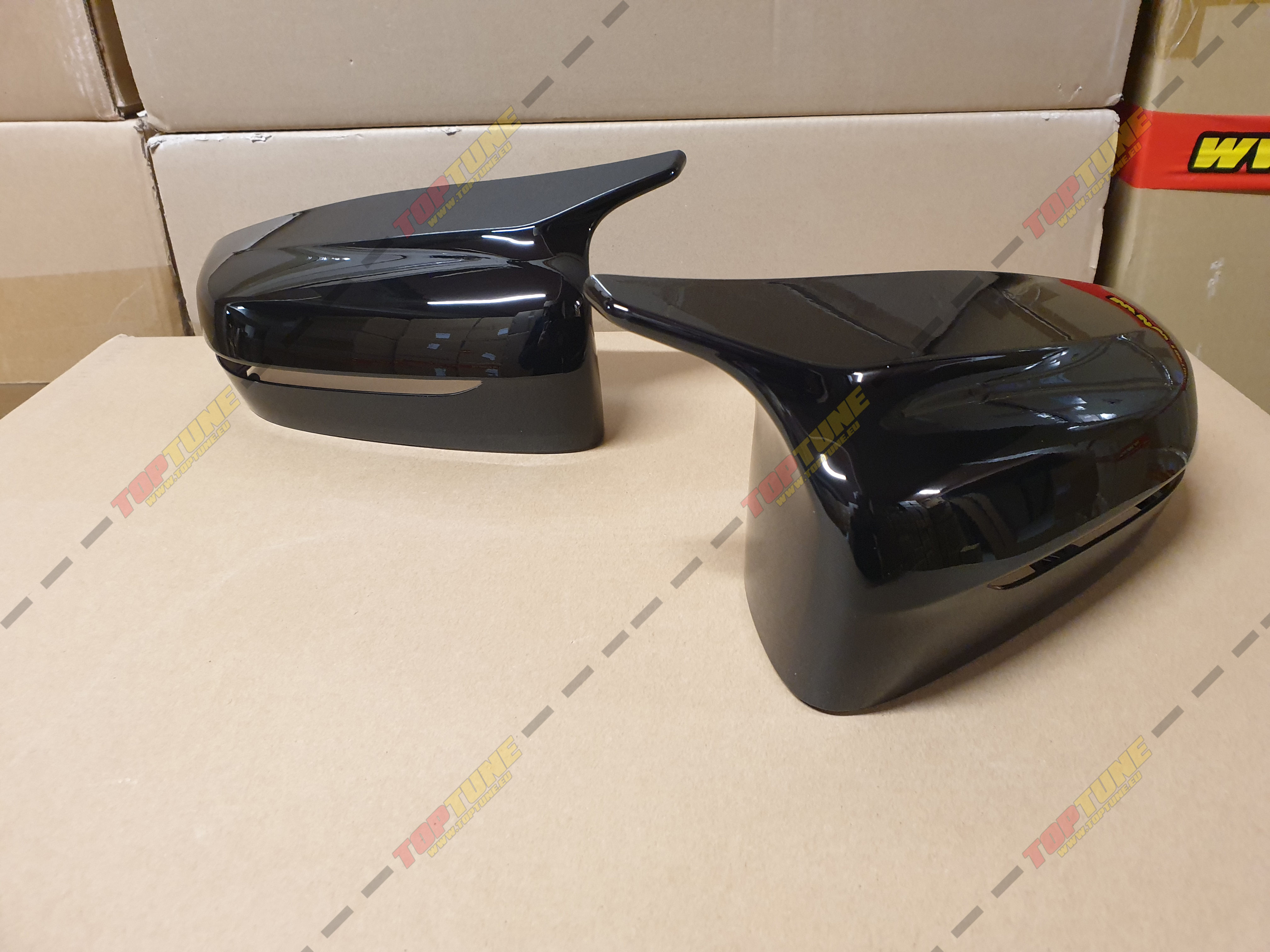 BMW G20 G21 M style glossy black mirror covers